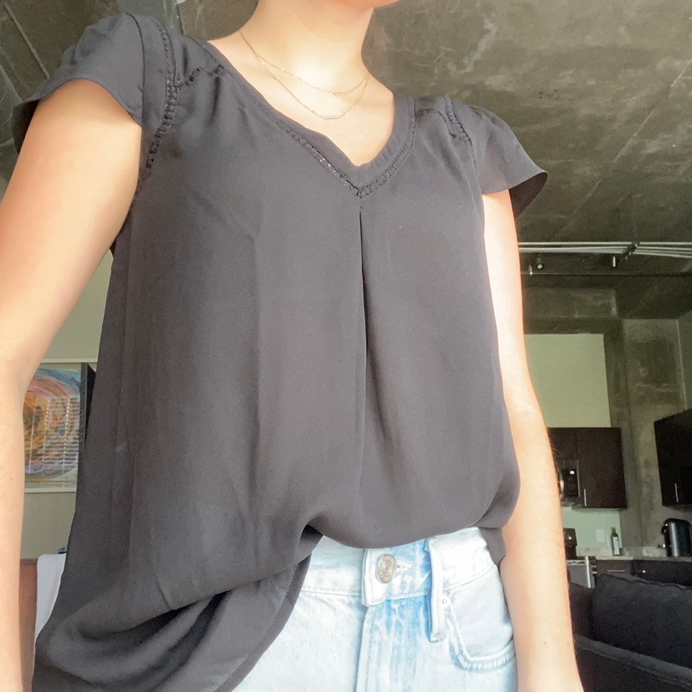 Maeve | Anthropology black top